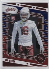 2024 Panini Absolute Rookies Red & Blue Max Melton #143 16wc