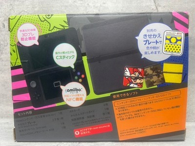 ニンテンドー3DS+ソフトセット NEW Nintendo 3DS System Model Console kisekae Black From Japan New