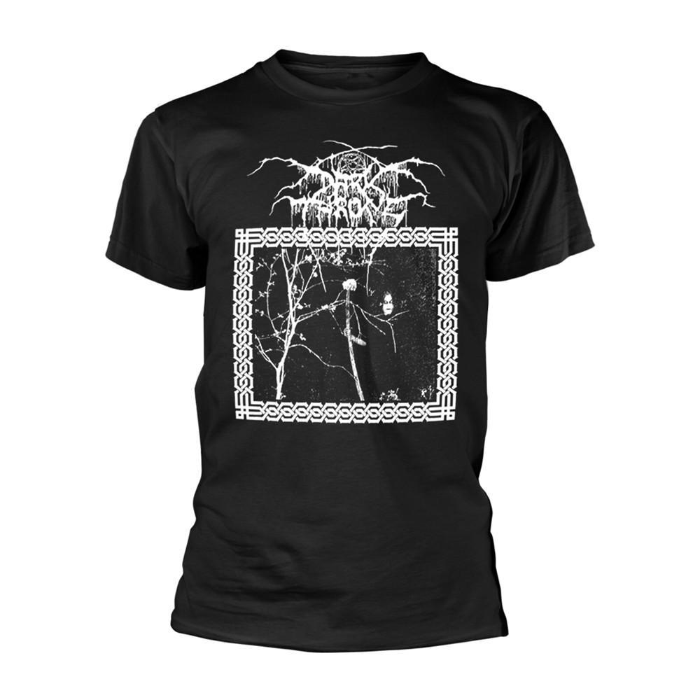 DARKTHRONE - UNDER A FUNERAL MOON BLACK T-Shirt, Front - Back Print X-Large