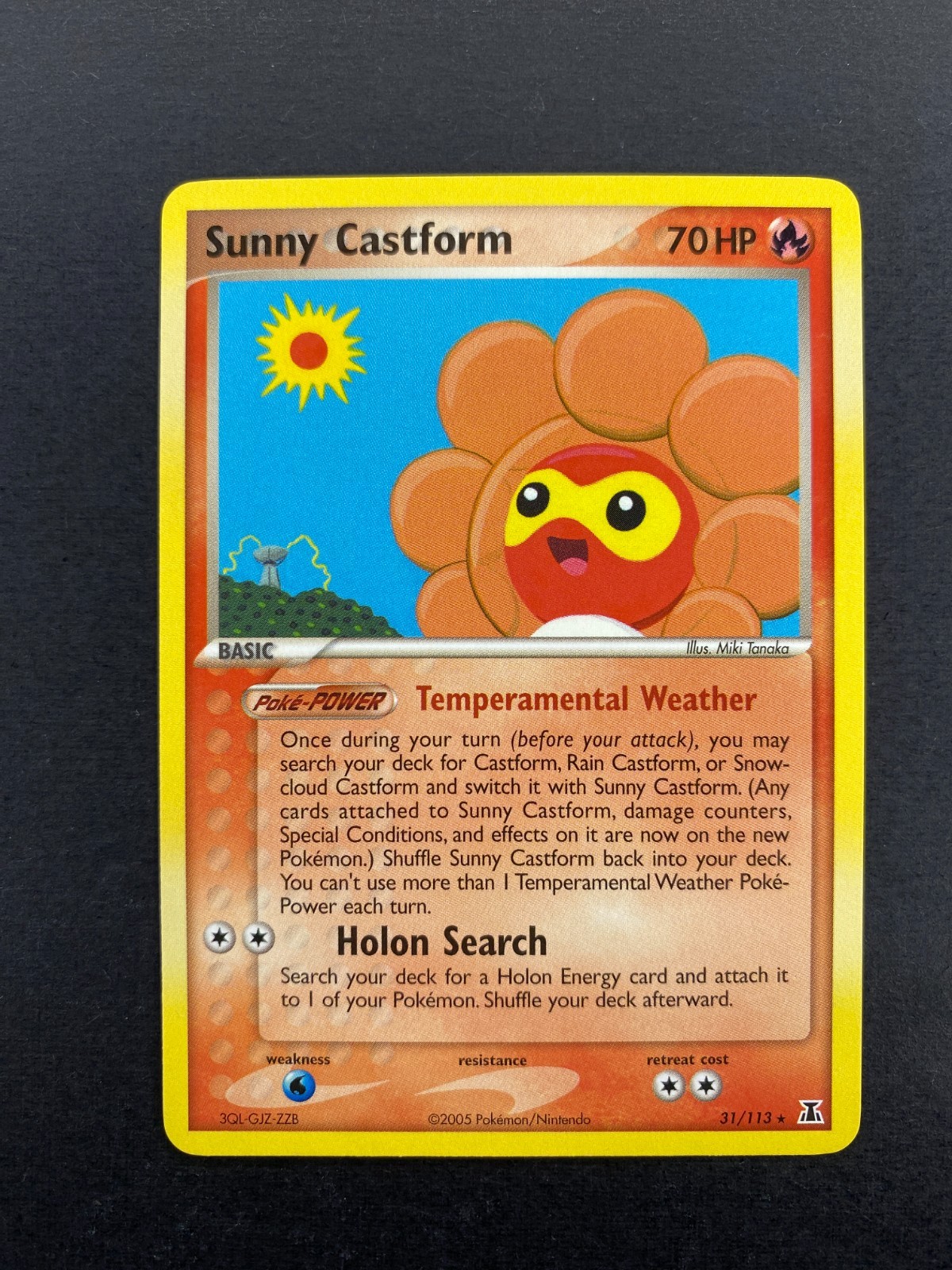 Sunny Castform - 31/113 - Delta Species - NM