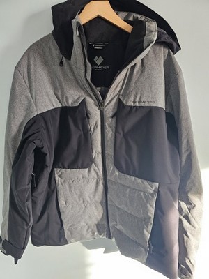 Obermeyer Foundation Ski Jacket Grey Black XL