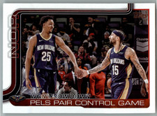 TREY MURPHY III JOSE ALVARADO Wont Bow Down 2025 Topps #299 New Orleans Pelicans