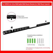 Wall Mount Bracket Rack Accessories for Sonos Arc Wireless Soundbar Speaker