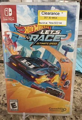 #ad Hot Wheels Let#x27;s Race Ultimate Speed Nintendo Switch Brand New Sealed $21.05