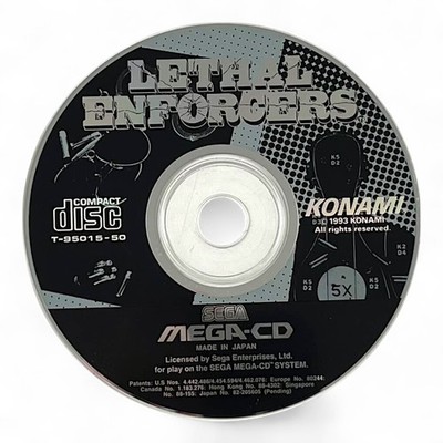 SEGA Mega CD - Lethal Enforcers nur Software nur CD