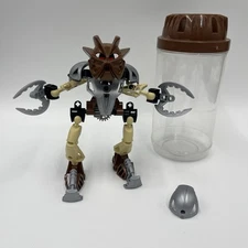 2002 Lego Bionicle 8568 Toa Nuva POHATU Complete Figure with Canister SHIPS FREE