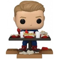 Avengers Victory Shawarma Captain Amerika (Exclusive) Pop Marvel #758 Figure
