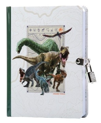 Insight Editions Jurassic World Invisible Ink Lock & Key Diary (Hardback)