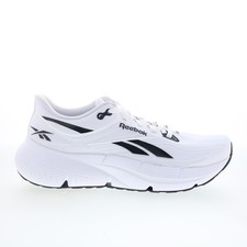 Reebok Zignition Mens White Canvas Lace Up Athletic Running Shoes