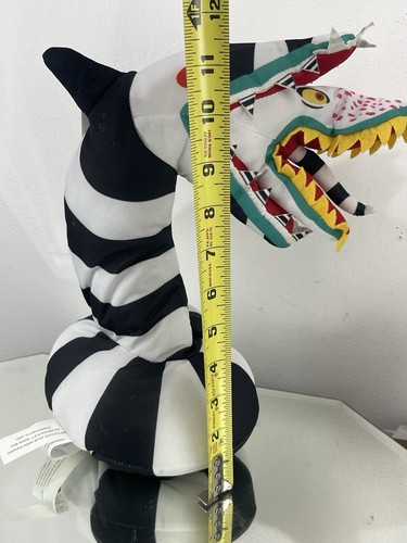 Gemmy Halloween 12” Beetlejuice Sand Worm Animated Animatronic Musical Plush - Picture 7 of 9