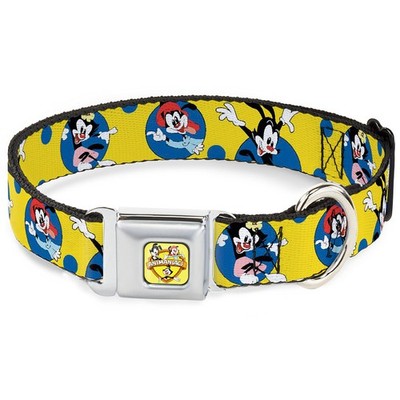 Dog Collar ANR-ANIMANIACS Title Logo Full Color Yellow Animaniacs Ya (US IMPORT)
