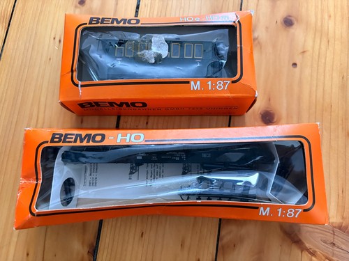 Bemo HOe HOm 3402 & 2401M Personenwagen Güterwagen | Zustand: Neu