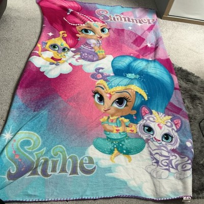Shimmer and Shine Wohndecke - weiches warmes kuscheliges Wickel-Fleece 