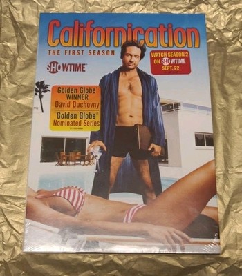 Californication: the First Season (DVD, 2007) New Unopened David Duchovny