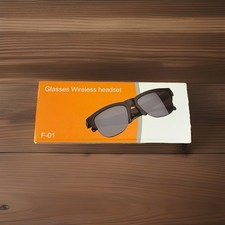 F-01 Smart Glasses Wireless Headset Bluetooth IPX4 Waterproof Touch