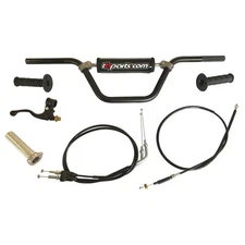Honda CRF110 2019-Current Tall Handlebar kit Complete W/Cables - Bolt On Upgrade