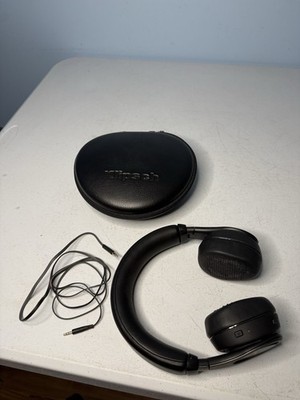 Klipsch Over-Ear Headband Headphones Black Double Earpieces with Carrying Case 