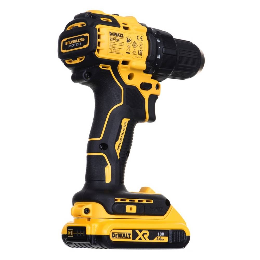 DEWALT DCD708D2T DCD708D2T-QW 18V 리튬 이온 배터리 4