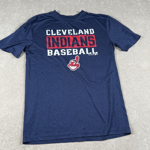 Cleveland Indians Baseball Wahoo Kurzarm Sport Shirt Jugend XL 18/20 - Bild 1 von 4