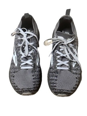 Brooks Running Shoes Womens Size 9.5 Medium Bedlam 2 Grey Sneaker 1202971B004