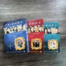 Friends DVD Box Set Seasons 1-3 Behind The Scenes Deleted Scenes Warner Studio