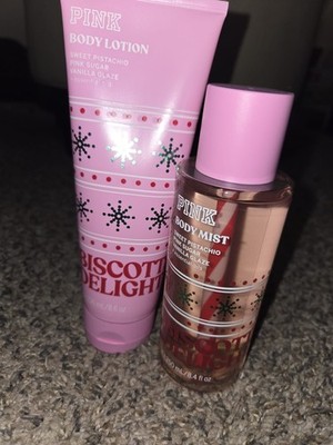 PINK Jam Cookie Body Mist Essential Oils Regular Size 8.4 fl oz Women