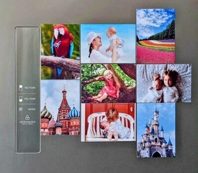 Photo Fridge Magnets, Picture Magnet, Custom, Personalised Photo Tile, Mum Gift