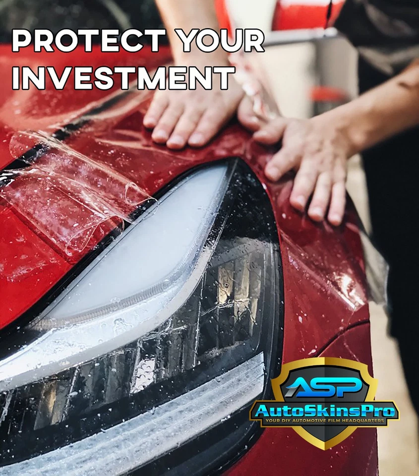 Precut Paint Protection Film for 2021-2025 Lexus IS300 Sport Sedan Front Bumper - Image 3 of 4