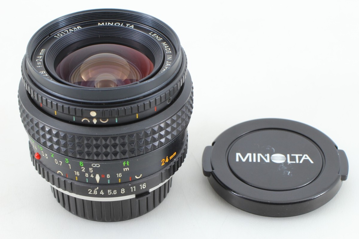 レア！MD VFC ROKKOR 24mm F2.8 Minolta MD MC VFC ROKKOR 2.8/24mm f/2.8 24mm Wide Angle for