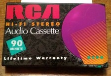 NEW RCA Hi-Fi Stereo Audio Cassette Tape 90 Minute RC90 Normal Bias Type I RARE