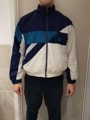 nike throwback track jacket