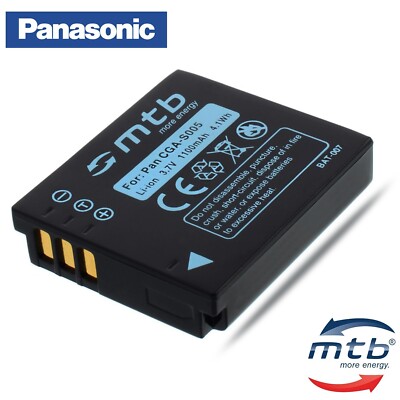 3x batteria sostituisce Panasonic DMW-BCC12, CGA-S005