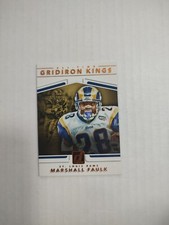 2017 Panini Donruss - All-Time Gridiron Kings #30 Marshall Faulk (PWE)