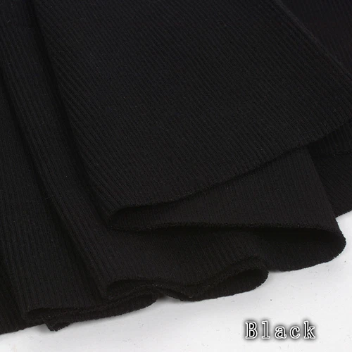 2*2 Baumwolle Stretch Pullover Bund Bein Arme Bündchen Strick Jersey Rippborte Stoff - Bild 44 von 67