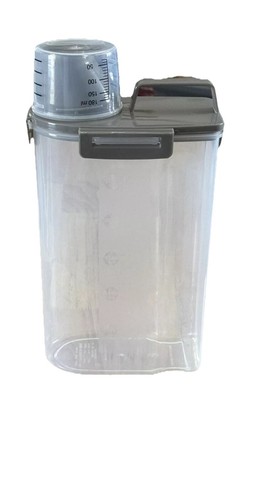 Contenedor hermético para mascotas y alimentos con boquilla para verter•Taza medidora•Tazón plegable EC - Imagen 12 de 18