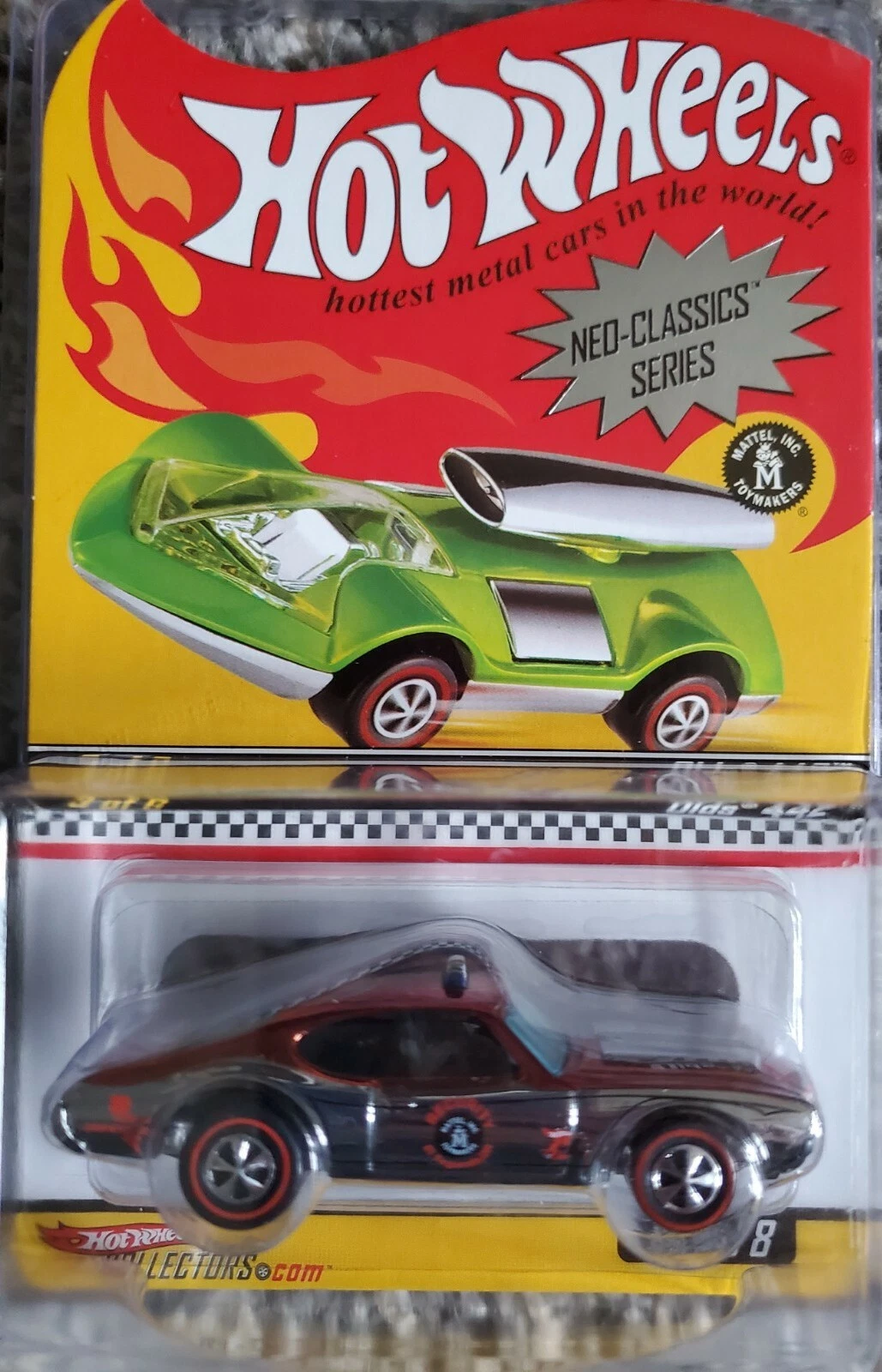 Hot Wheels Redline RLC Neo Classics Series 8 3/6 Olds 442