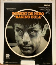 Raging Bull 1980 Vintage CED RCA SelectaVision Videodisc TESTED WORKING