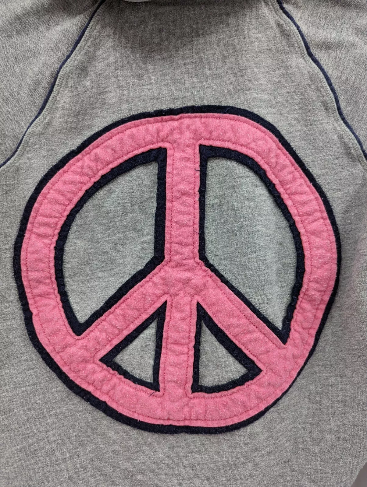 victoria-secret-vs peace sign logo sweatshirt hoodie