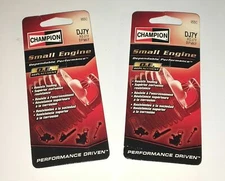 2 Champion DJ7Y Spark Plugs 855 Fits Many: Homelite/McCulloch Chainsaw & Trimmer