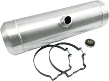 Universal Gas TanK 6 Gallons 8x28 Fuel Tank w/Baffle Aluminum Spun 1/4 NPT Round