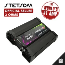 Stetsom DB 3000 2 Ohms Digital Bass Amplifier 3K Power Amp - 3-5 Day Delivery