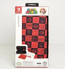 Protection Case Kit Screen Protector Super Mario for Nintendo Switch Lite