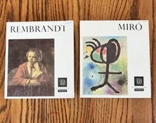 The Taste Of Our Time Albert Skira Set - Miro and Rembrandt MCM Art Books