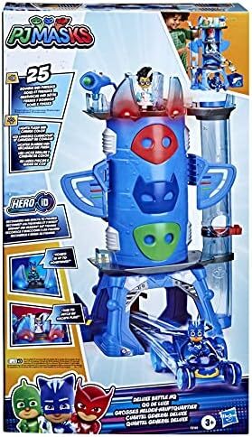 PJ MASK F2101 Deluxe Battle HQ Vorschulspielzeug, Hauptquartier Spielset mit 2 Actio - Bild 3 von 3