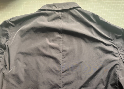 Armani Exchange AX black trench rain coat, sz XL/46-48, VGC, unisex - Picture 21 of 23