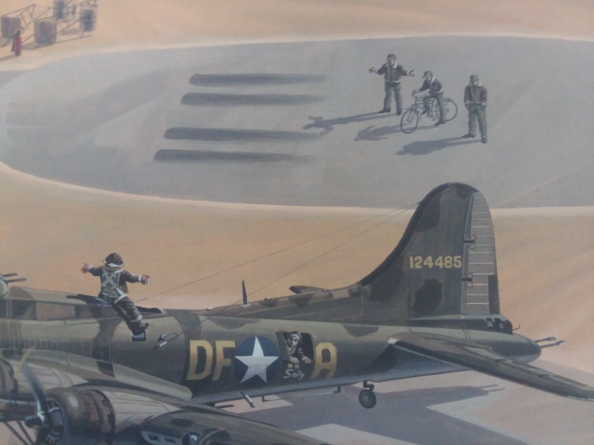 ⭐️ The MEMPHIS BELLEヴィンテージポスター⭐️ The Memphis Belle in Technicolor Movie Poster Metal Sign