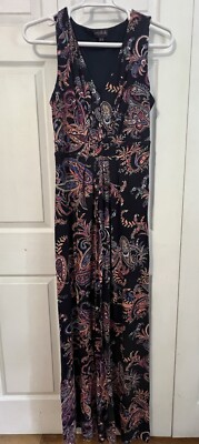 chinese dress ladies Elegant White Red Floral Print High Waisted Ruffle Maxi Skirt L / White