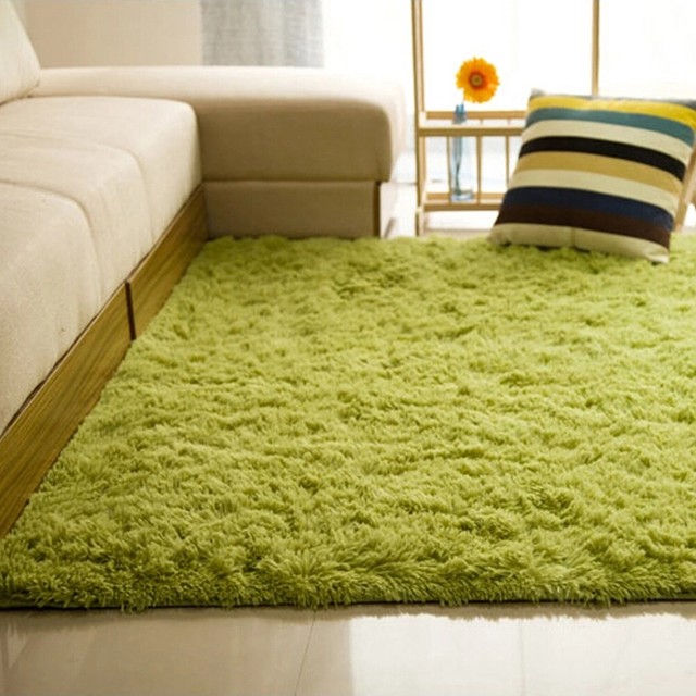 Fluffy Rugs Anti Skid Shaggy Area Rug Floor Mat 80x120cm Home Dining Room Carpet For Sale Online