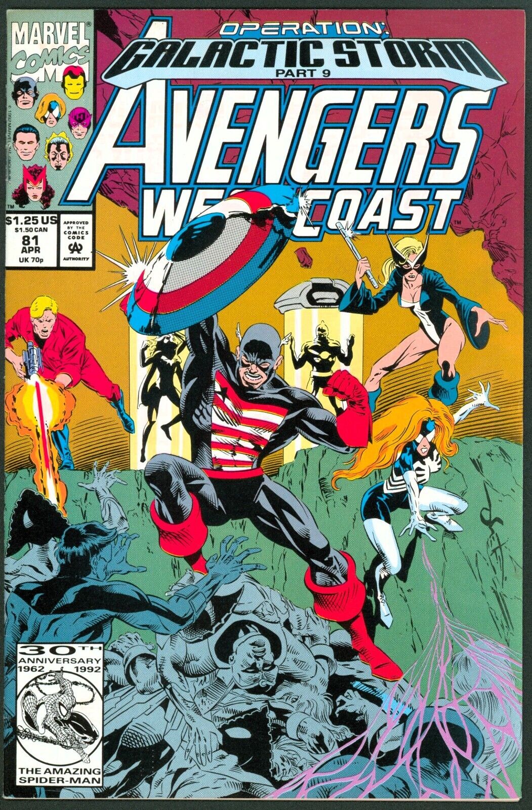 Avengers West Coast 81 NM+ 9.6 1992 Marvel