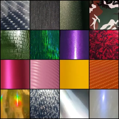 A4 Sheets of Self Adhesive Vinyl · MIX AND MATCH 200 TYPES · Sticky Back Plastic